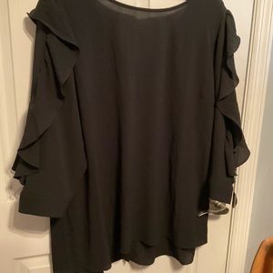 City chic women’s ruffle blouse sz XL/22